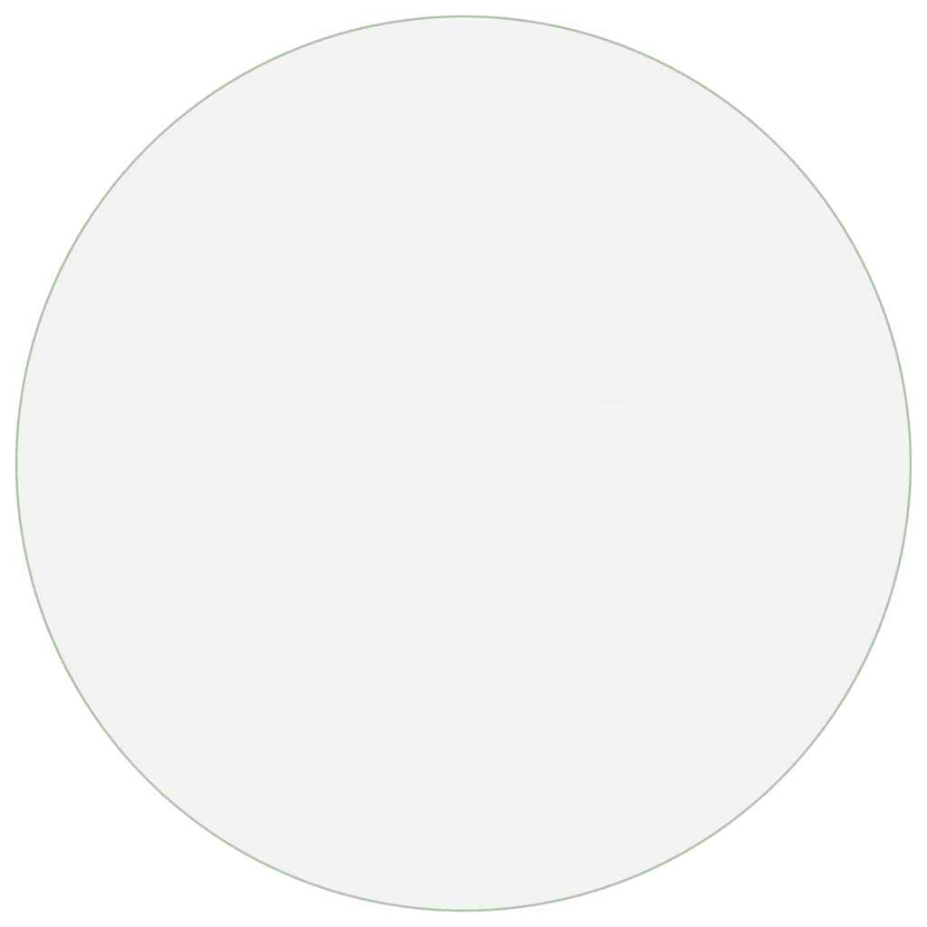 Vidaxl tafelbeschermer ø100 cm 1,6 mm pvc transparant