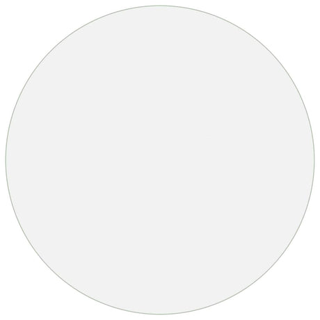 Vidaxl tafelbeschermer ø 120 cm 1,6 mm pvc transparant