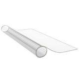 Vidaxl tafelbeschermer 100x90 cm 1,6 mm pvc mat