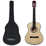 Ensemble de guitare Vidaxl 12 parties Classic débutant 4 4 39