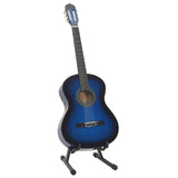 Vidaxl 12-delige gitaarset klassiek beginner 4 4 39 blauw