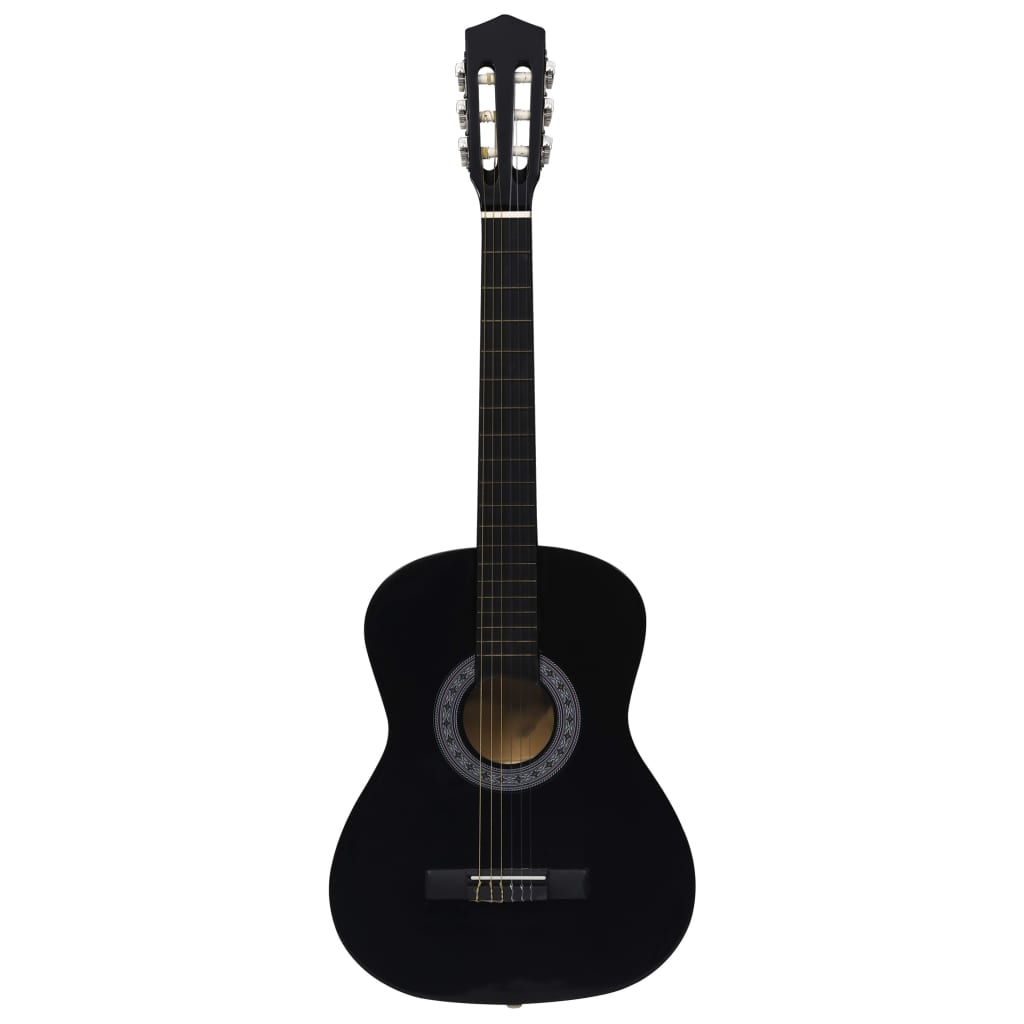 Vidaxl Guitar Classic początkujący i dzieci 3 4 36 Czarny