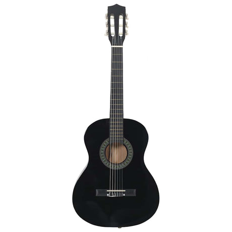Vidaxl gitaar klassiek beginner en kinderen 3 4 36 zwart