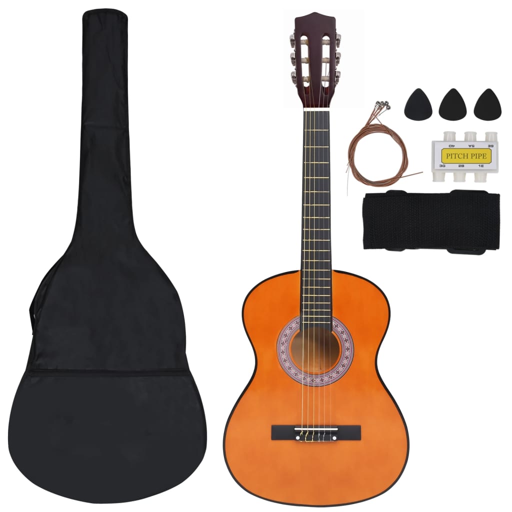 Vidaxl 8-piece guitar set classic beginner 3 4 36