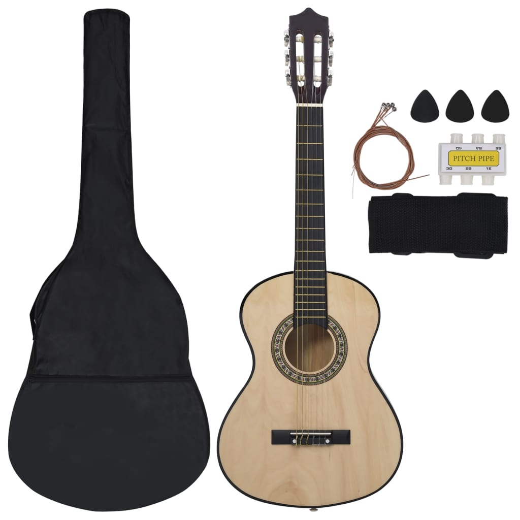 Vidaxl 8-piece guitar set classic children and beginner 1 2 34