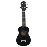 Vidaxl ukuleleset met tas voor kinderen sopraan 23'' zwart