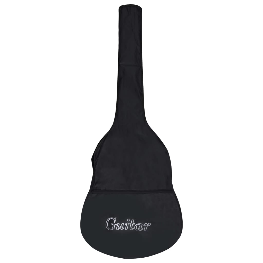 Vidaxl Guitaartas per 4 4 classico chitarra 100x37 cm tessuto nero