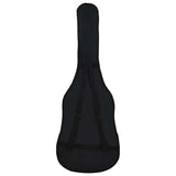 Vidaxl gitaartas voor 4 4 (39 ) klassieke gitaar 100x37 cm stof zwart
