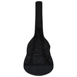 Vidaxl Guitaartas per 4 4 classico chitarra 100x37 cm tessuto nero