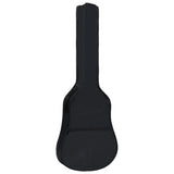 Vidaxl Guitaartas til 3 4 klassiske guitar 94x35 cm stof sort