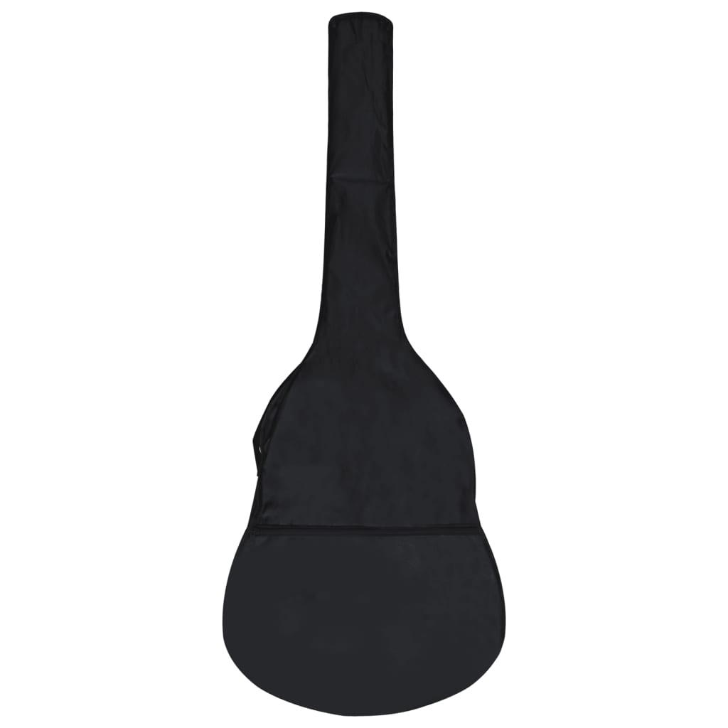 Vidaxl Guitaartas til 3 4 klassiske guitar 94x35 cm stof sort