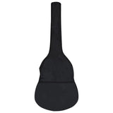 Vidaxl Guitaartas för 3 4 klassisk gitarr 94x35 cm tyg svart