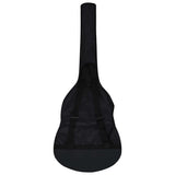 Vidaxl Guitaartas til 3 4 klassiske guitar 94x35 cm stof sort