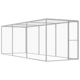 Vidaxl Cat Cage 4,5x1,5x1,5 m galvanizovaná ocel