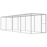 Vidaxl Cat Cage 6x1,5x1,5 m Galvanisé en acier