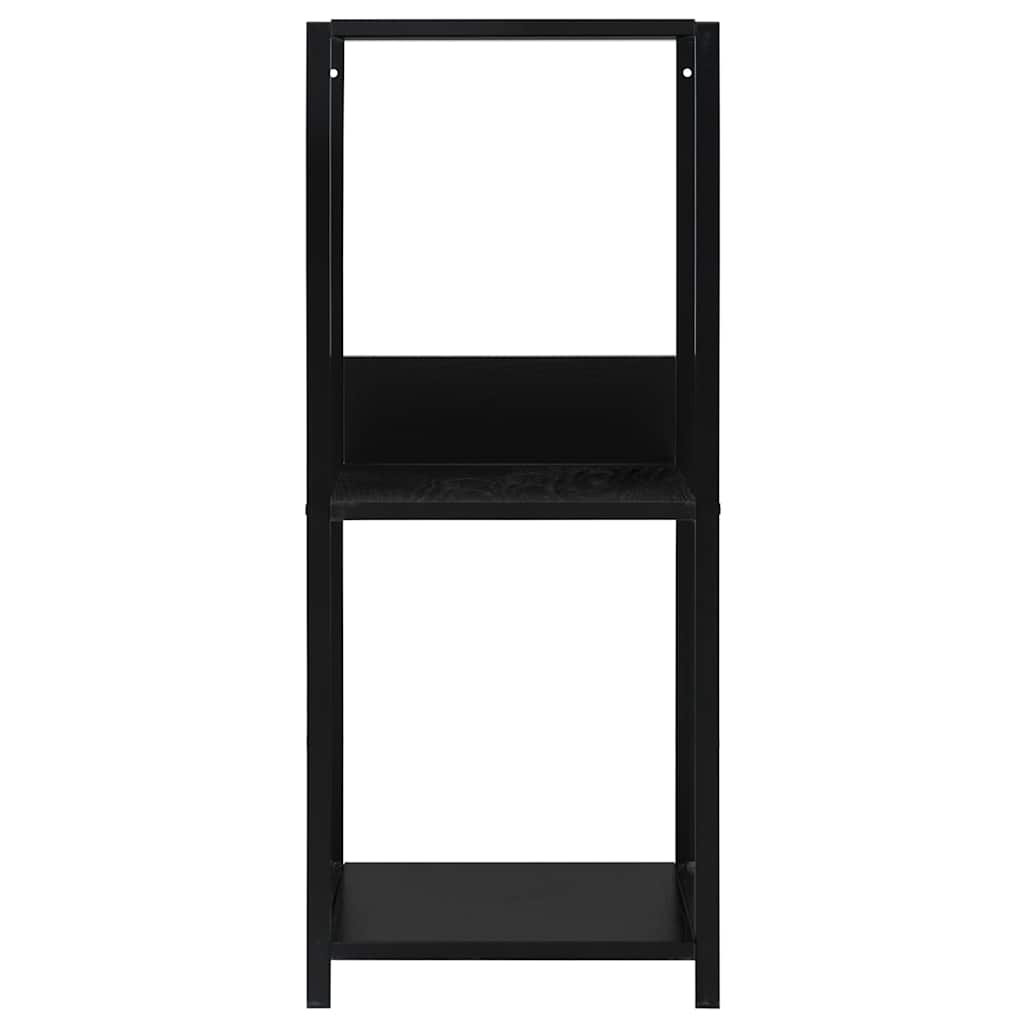 Vidaxl boekenkast 33,5x39,6x79,7 cm bewerkt hout zwart