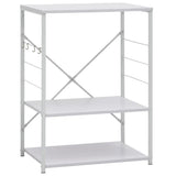 Vidaxl magnetronkast 60x39,6x79,5 cm bewerkt hout wit