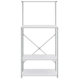 Vidaxl magnetronkast 60x39,6x123 cm bewerkt hout wit