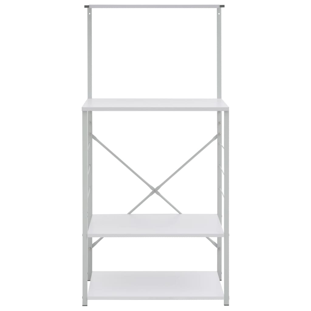 Vidaxl Mikrowelle Cupboard 60x39.6x123 cm veraarbechte Holzwäsch