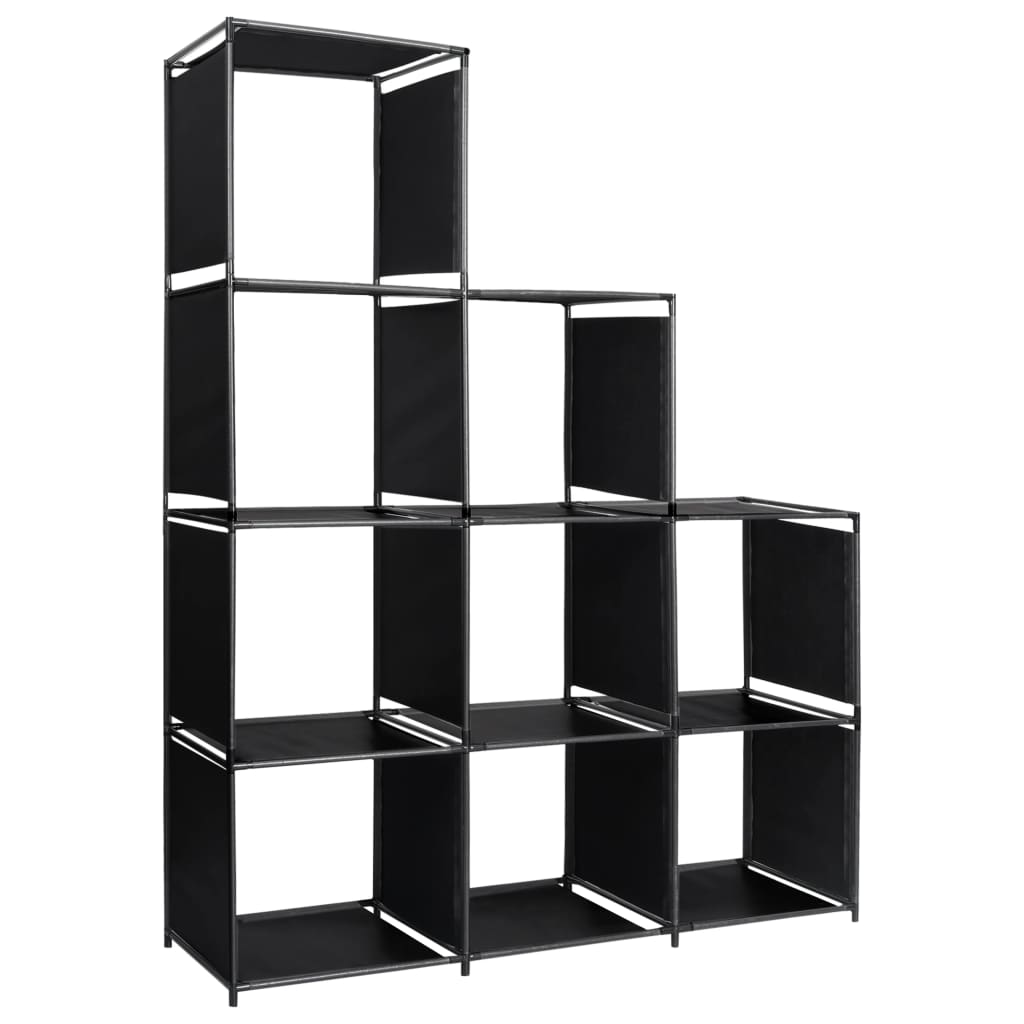 Vidaxl opbergkast trapvormig 130x45x170 cm stof
