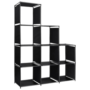 Vidaxl opbergkast trapvormig 130x45x170 cm stof