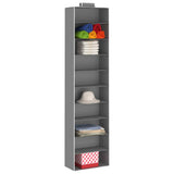 Vidaxl Clothing Organizers hanging 2 sts with 10 shelves fabric