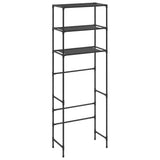 Vidaxl Storage Rack per al piano superiore a 3 strati 53x28x169 cm nero