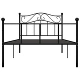 Vidaxl bedframe metaal zwart 100x200 cm