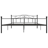 Vidaxl bedframe metaal zwart 180x200 cm