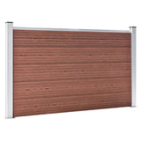 Vidaxl cerca 353x106 cm HKC Brown