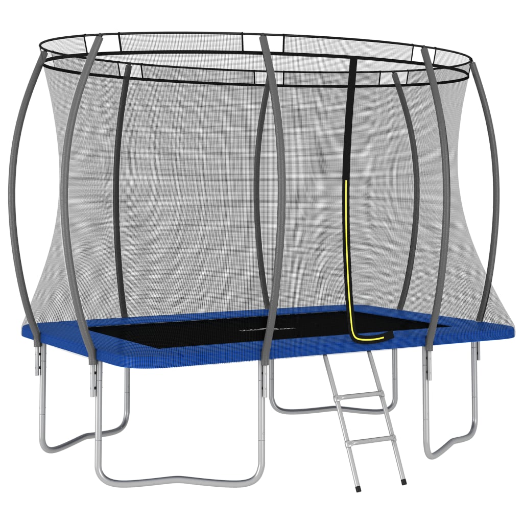 Vidaxl trampolino set rettangolare 150 kg 274x183x76 cm