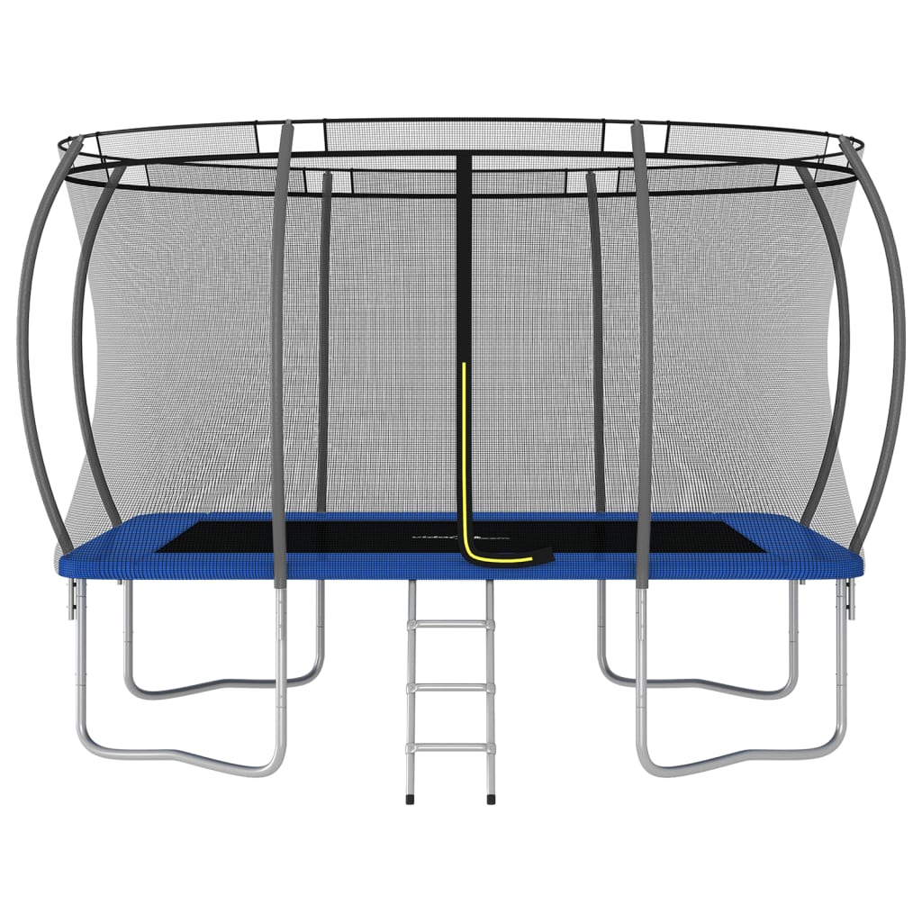 Vidaxl Trampoline set rectangular 150 kg 335x244x90 cm