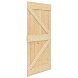 Vidaxl door 100x210 cm Solid pine