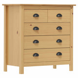 Vidaxl dressoir hill 79x40x80 cm massief grenenhout