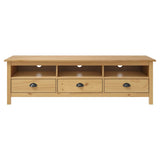 Vidaxl tv-meubel hill 158x40x47 cm grenenhout honingbruin