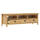 Vidaxl tv-meubel hill 158x40x47 cm grenenhout honingbruin