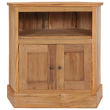 Vidaxl hoekkast 60x45x60 cm massief teakhout