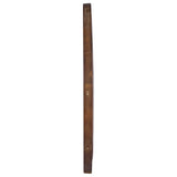 Vidaxl Wand Spigel ronderëm 60 cm Teak Holz