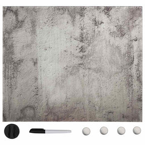 Vidaxl magneetbord wandmontage 40x40 cm glas