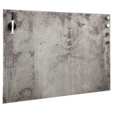Vidaxl magneetbord wandmontage 50x30 cm glas