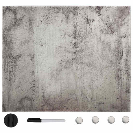 Vidaxl magneetbord wandmontage 50x50 cm glas