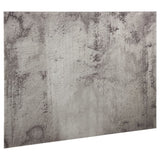 Vidaxl Montaje de pared de tablero magnético 80x60 cm de vidrio