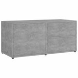 Vidaxl tv-meubel 80x34x36 cm bewerkt hout betongrijs