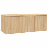 Vidaxl tv-meubel 80x34x30 cm bewerkt hout sonoma eikenkleurig