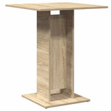 Vidaxl bistrotafel 60x60x75 cm bewerkt hout sonoma eikenkleurig