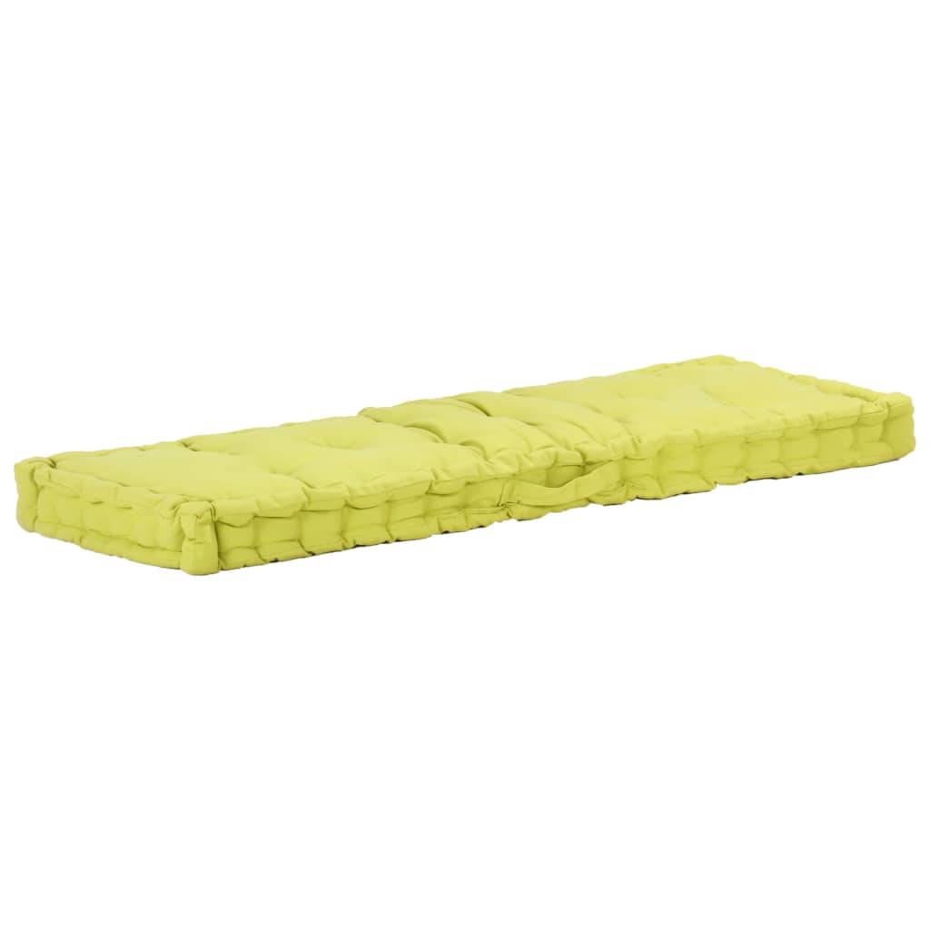 Cuscini per pavimenti per pallet Vidaxl 2 St Cotton Green