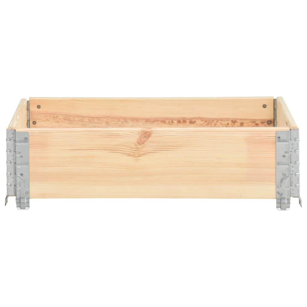 Vidaxl Palletopzetrand 60x80 cm Solid Pine