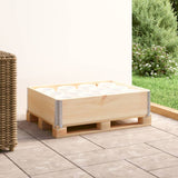 Vidaxl Palletopzetrand 60x80 cm Solid Pine