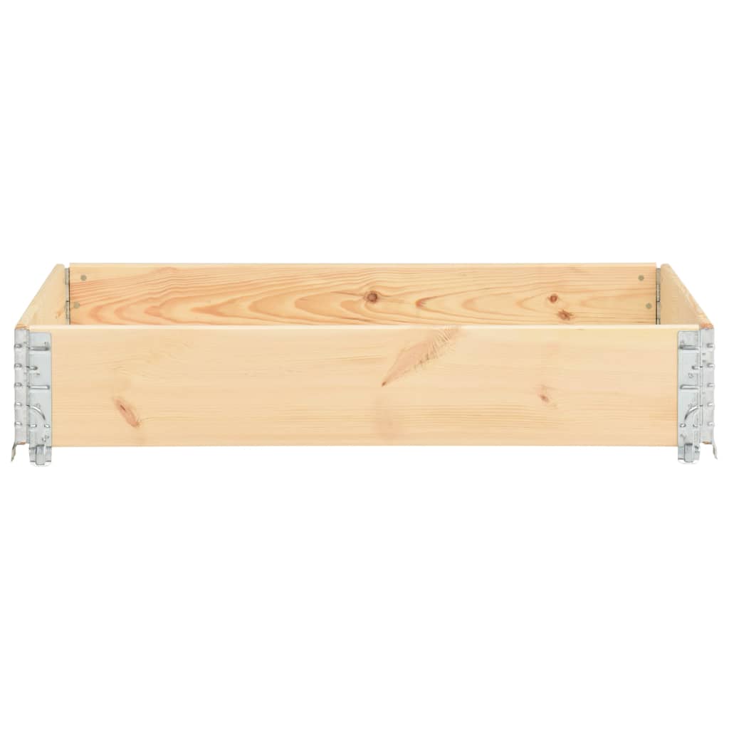 Vidaxl Palletopzetrand 50x100 cm Solid Pine