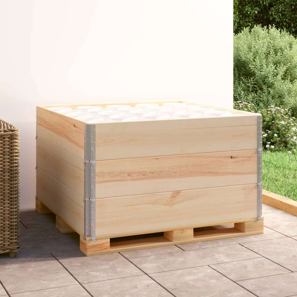 Vidaxl Palletopzetranderen 3 st 100x100 cm fast tall